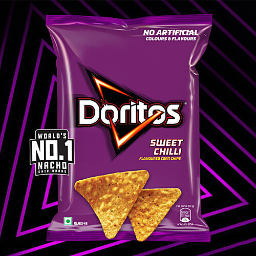 Doritos Sweet Chilli Flavour Nacho Chips, 75 g