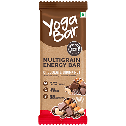 Yoga Bar Chocolate Chunk Nut Multigrain Energy Bar, 35 g