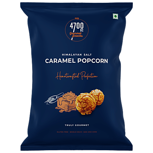 4700BC Himalayan Salt Caramel Popcorn, 60 g