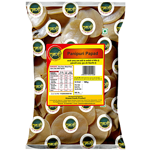 Ramji Panipuri Papad, 100 g
