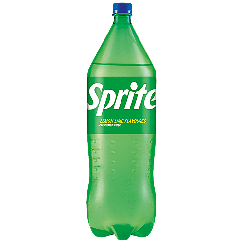 Sprite Lemon-Lime Flavoured Carbonated Water Soft Drink, 2 L Pet Bottle