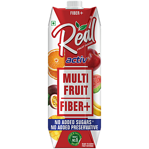 Real Activ Fiber+ Multi Fruit Juice, 1 L
