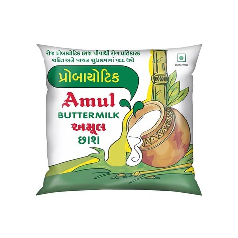 Amul Buttermilk/Chaas Polypack, 400 ml Pouch