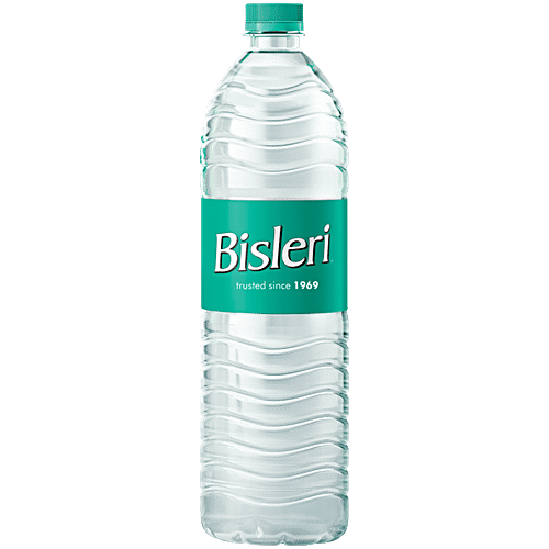 Bisleri Packaged Drinking Water - With Added Minerals, 1 L Bottle
