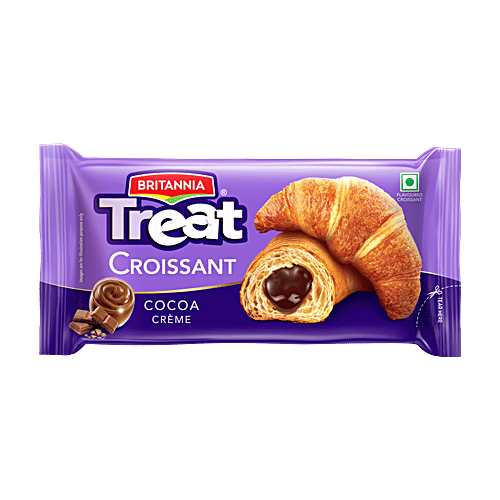 Britannia Treat Cocoa Creme Croissant, 48.5 g