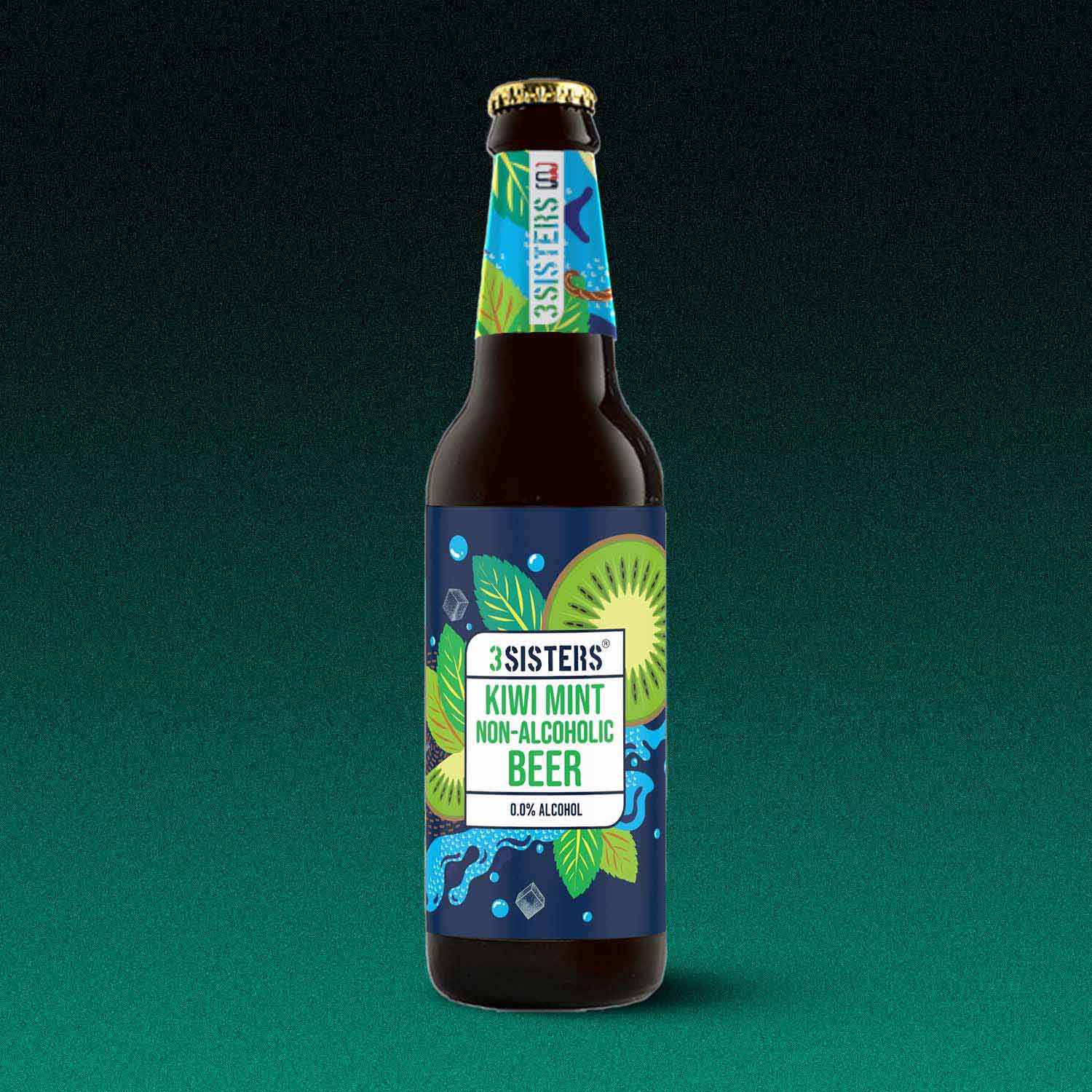 3 Sisters Non-alcoholic Beer - Kiwi Mint